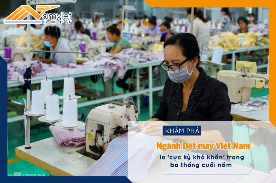 Ngành dệt may Việt Nam lo 'cực kỳ khó khăn' ba tháng cuối năm