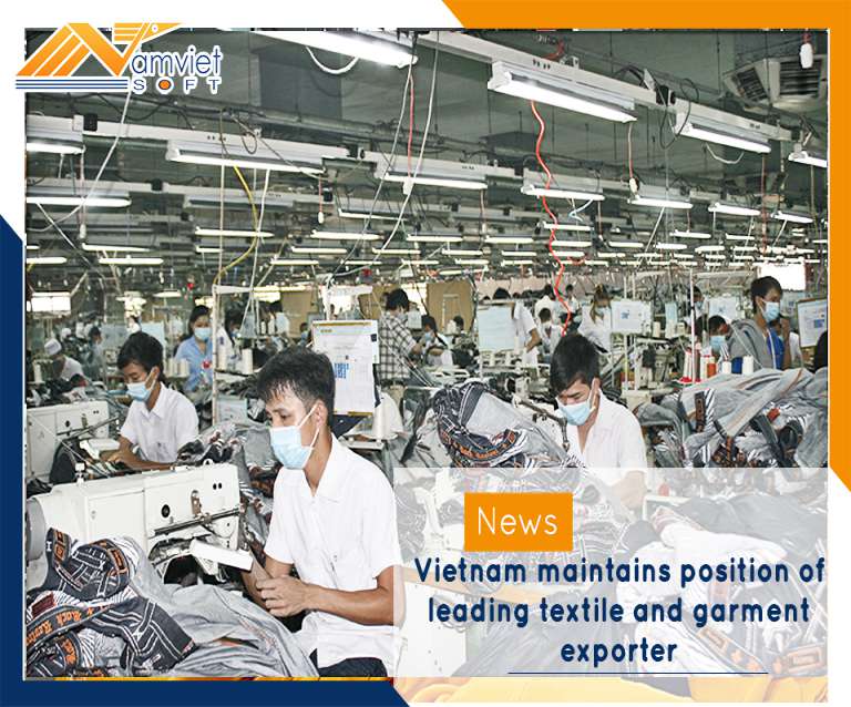 Vietnam maintains position of leading textile and garment exporter