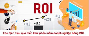 Xác định hiệu quả triển khai phần mềm doanh nghiệp bằng ROI