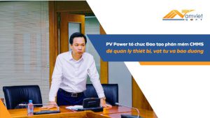 PV Power tổ chức đào tạo phần mềm CMMS để quản lý thiết bị, vật tư và bảo dưỡng