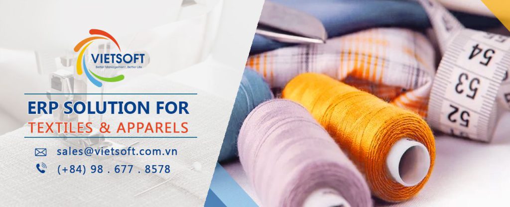 Vietsoft ERP for textiles and apparels industry