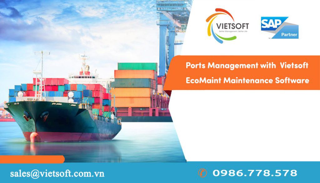 Ports Management with Vietsoft EcoMaint Maintenance Software