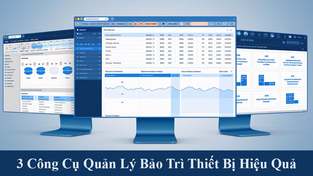 3 Công Cụ Quản Lý Bảo Trì Thiết Bị Hiệu Quả cho Doanh Nghiệp