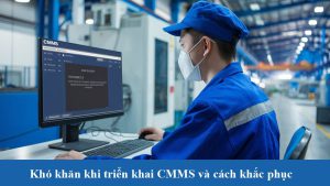 Khó khăn khi triển khai CMMS và cách khắc phục