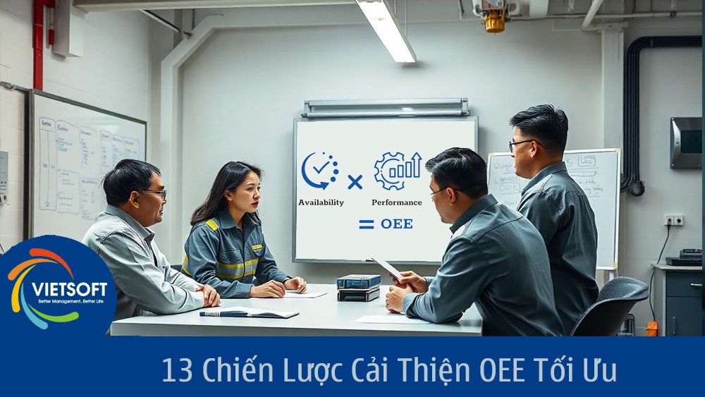 13 Chiến Lược Cải Thiện OEE - Hiệu Quả Thiết Bị Tổng Thể Tối Ưu