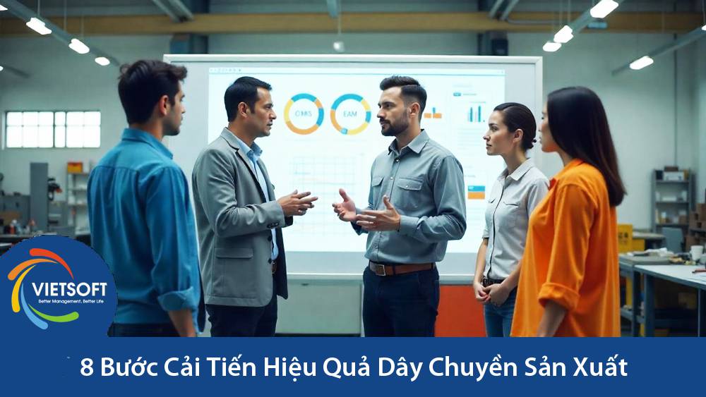 8 Bước Cải Tiến Hiệu Quả Dây Chuyền Sản Xuất