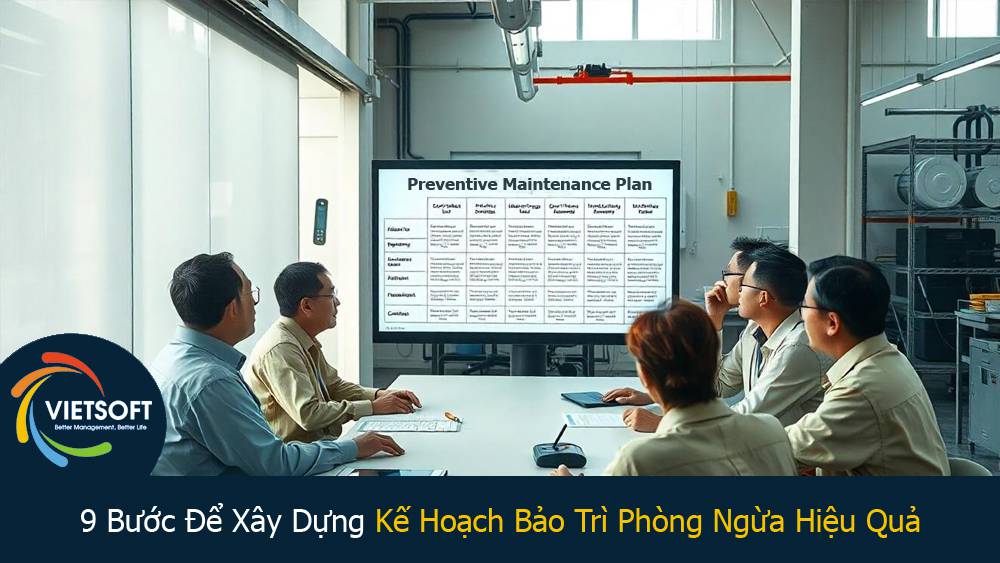 9 Bước Để Xây Dựng Kế Hoạch Bảo Trì Phòng Ngừa Hiệu Quả