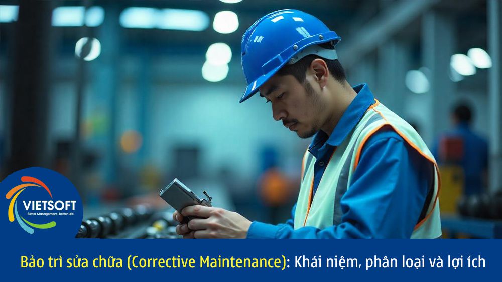 Bảo trì sửa chữa (Corrective Maintenance): Khái niệm, phân loại và lợi ích