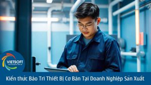 Kiến thức bảo Trì Thiết Bị Cơ Bản tại doanh nghiệp sản xuất