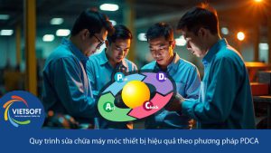 Quy trình sửa chữa máy móc thiết bị hiệu quả theo phương pháp PDCA