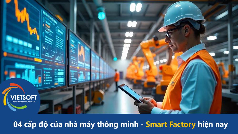 04 cấp độ của nhà máy thông minh - Smart Factory hiện nay