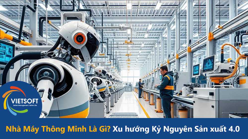 Nhà Máy Thông Minh Là Gì? Xu hướng Kỷ Nguyên Sản xuất 4.0