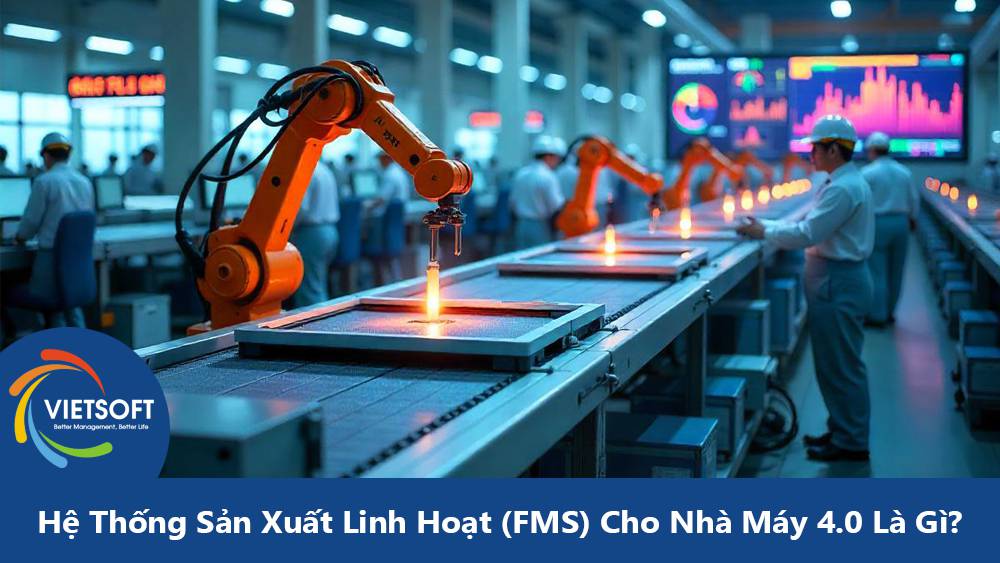 Hệ Thống Sản Xuất Linh Hoạt (FMS) Cho Nhà Máy 4.0 Là Gì?