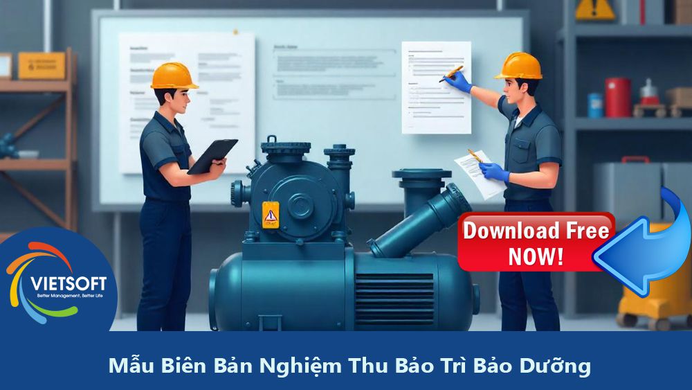 Download Miễn Phí - Mẫu Biên Bản Nghiệm Thu Bảo Trì Bảo Dưỡng