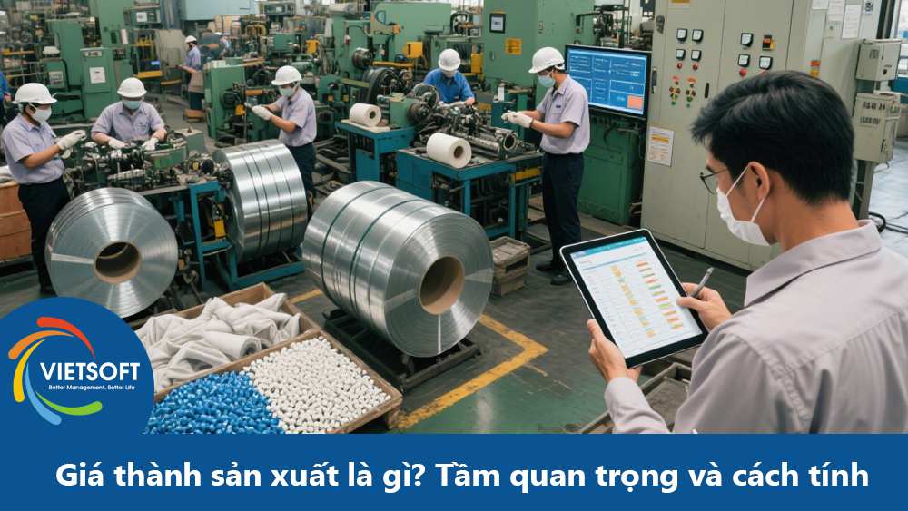 Giá thành sản xuất là gì? Tầm quan trọng và cách tính