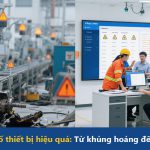 Quản lý sự cố thiết bị hiệu quả: Từ khủng hoảng đến kiểm soát