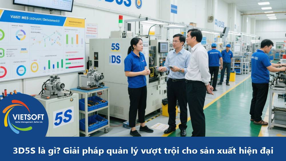 3D5S là gì? Giải pháp quản lý vượt trội cho sản xuất hiện đại