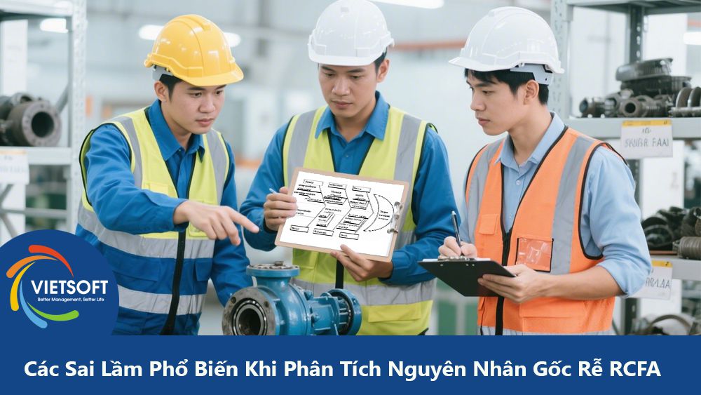 Các Sai Lầm Khi Phân Tích Nguyên Nhân Gốc Rễ RCFA Trong bảo trì