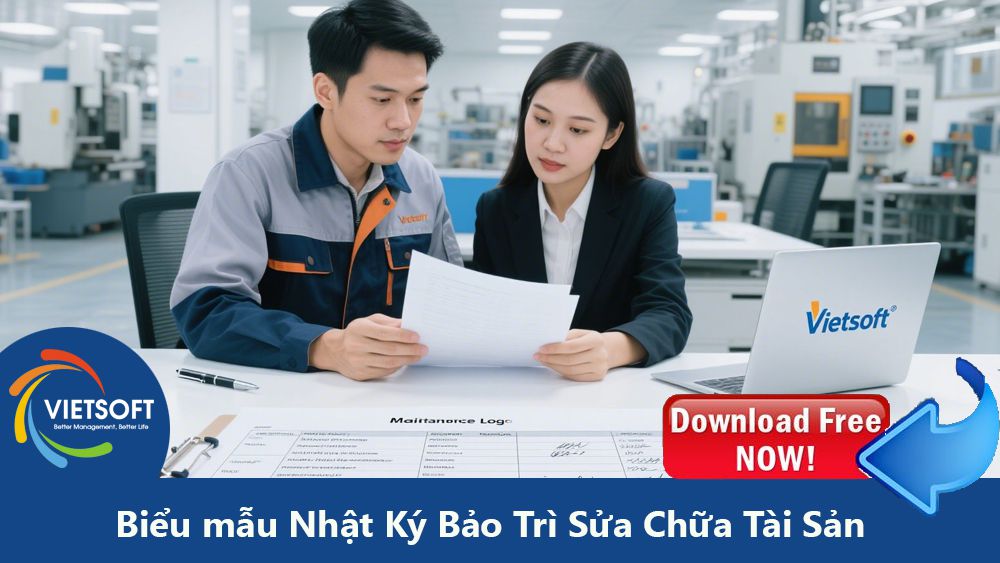 Download Miễn Phí - Biểu mẫu Nhật Ký Bảo Trì Sửa Chữa Tài Sản