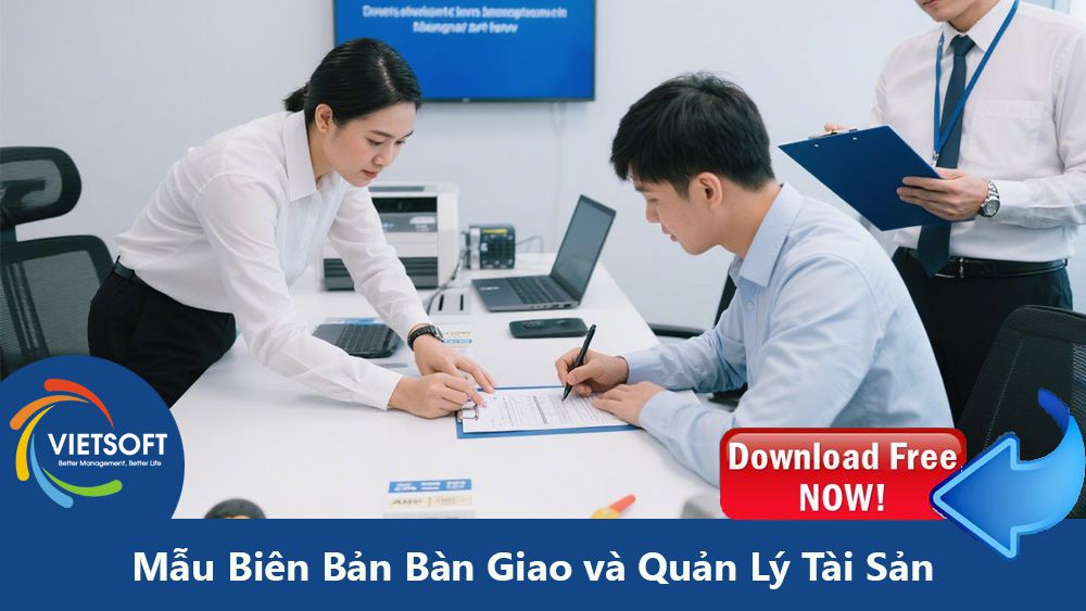 Download Miễn Phí - Mẫu Biên Bản Bàn Giao và Quản Lý Tài Sản
