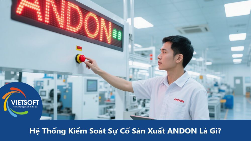 Hệ Thống Kiểm Soát Sự Cố Sản Xuất ANDON Là Gì?