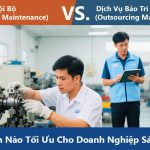 Bảo Trì Nội Bộ vs Dịch Vụ Bảo Trì Thuê Ngoài: Lựa Chọn Tối Ưu Cho Doanh Nghiệp Sản Xuất ?