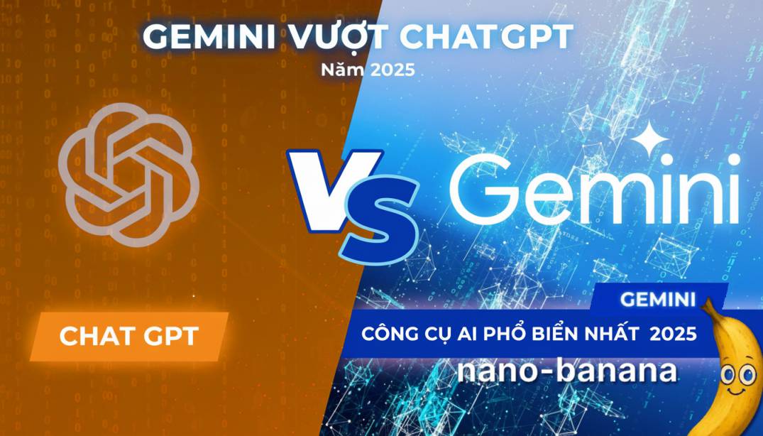 Gemini Vs ChatGPT Công Cụ AI Phổ Biến Nhất Năm 2025