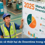 Inforgraphic về thiệt hại do ngừng máy trong năm 2025