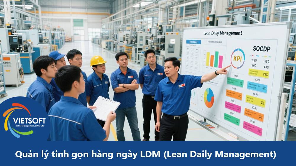 Quản lý tinh gọn hàng ngày LDM (Lean Daily Management) là gì?