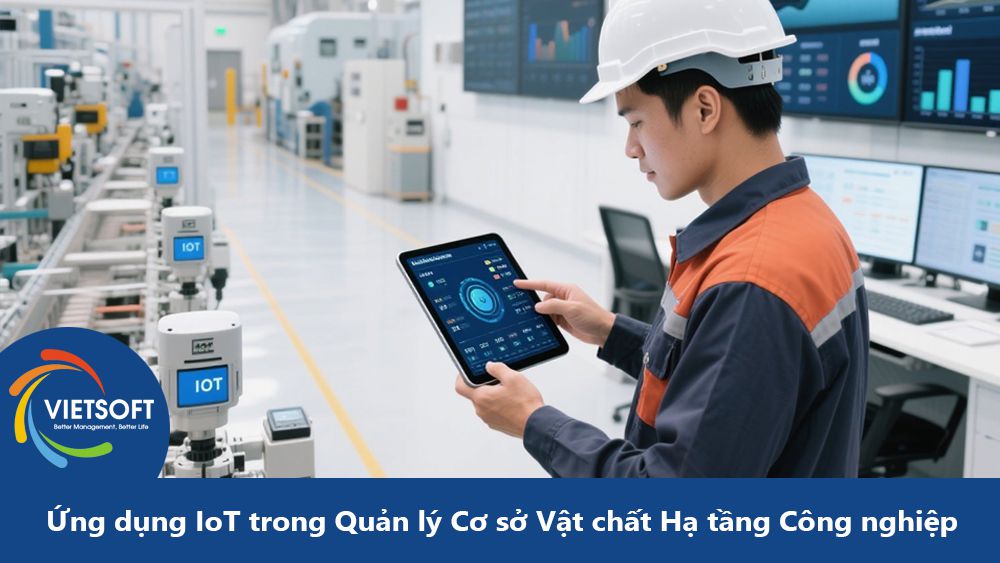 Ứng dụng IoT trong Quản lý Cơ sở Vật chất Hạ tầng Công nghiệp: Giải pháp Thông minh cho Hiệu quả Bền vững