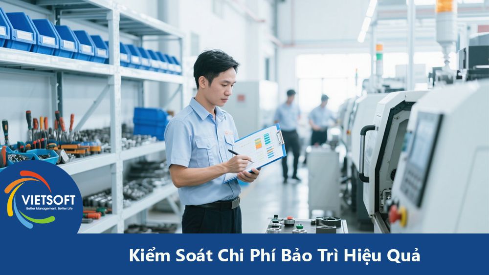 Kiểm Soát Chi Phí Bảo Trì Hiệu Quả Cho Doanh Nghiệp Sản Xuất
