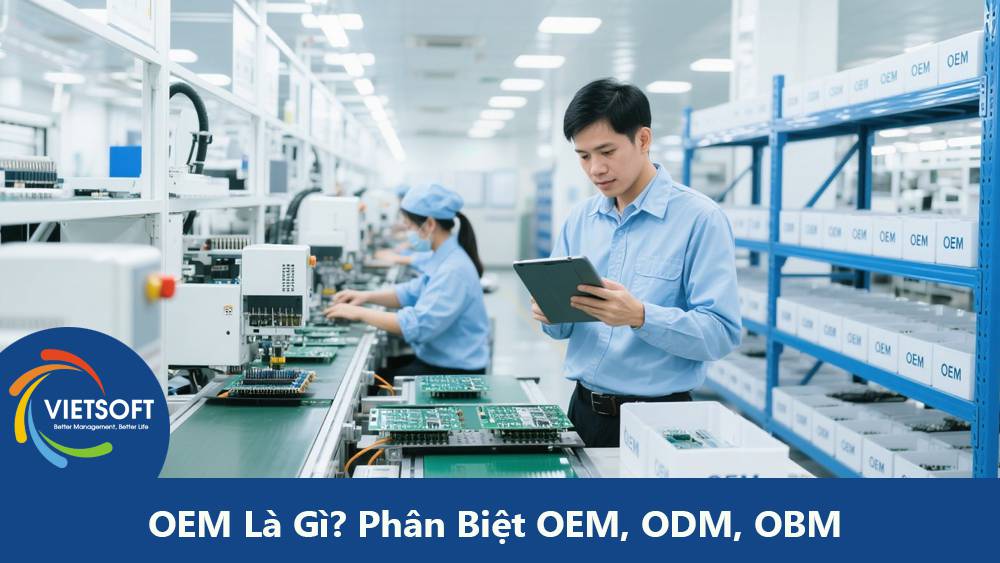 OEM Là Gì? Phân Biệt OEM, ODM, OBM - Tối Ưu Hóa Sản Xuất