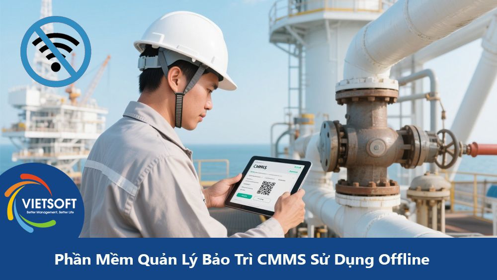 Phần Mềm Quản Lý Bảo Trì CMMS Sử Dụng Offline Có Được Không?