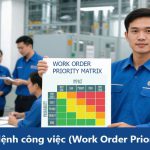 Vai trò của Ưu tiên lệnh công việc (Work Order Prioritization) với nhóm bảo trì