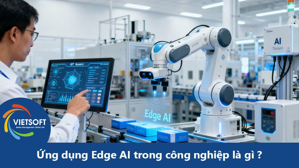 Ứng dụng Edge AI trong công nghiệp là gì ?
