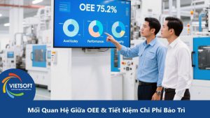 Mối Quan Hệ Giữa OEE Và Tiết Kiệm Chi Phí Bảo Trì