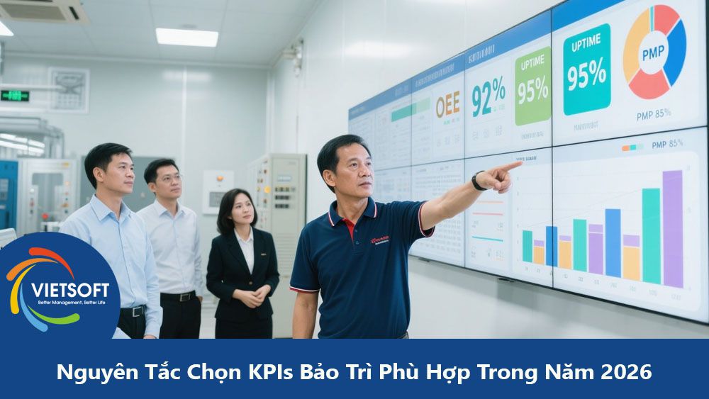 Nguyên Tắc Chọn KPIs Bảo Trì Phù Hợp Trong Năm 2026
