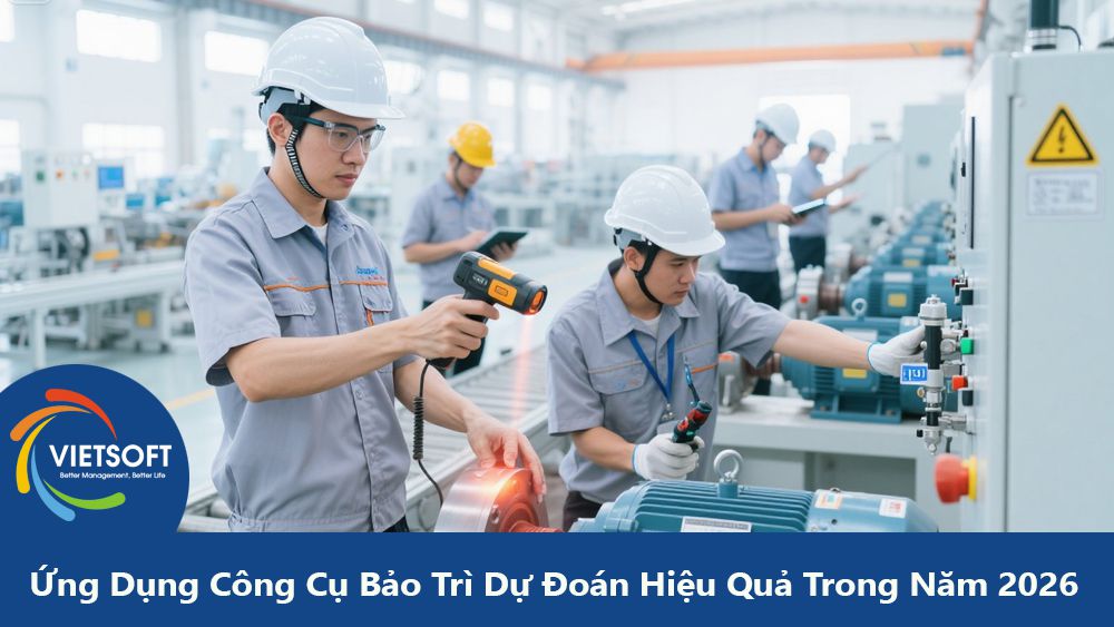 Ứng Dụng Công Cụ Bảo Trì Dự Đoán Hiệu Quả Trong Năm 2026
