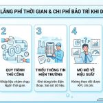 5 Dấu Hiệu Lãng Phí Thời Gian và Chi Phí Bảo Trì Khi Quản Lý Bằng Excel