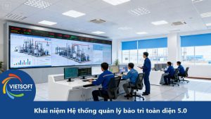 Khái niệm Hệ thống quản lý bảo trì toàn diện 5.0 cho nhà máy hiện đại