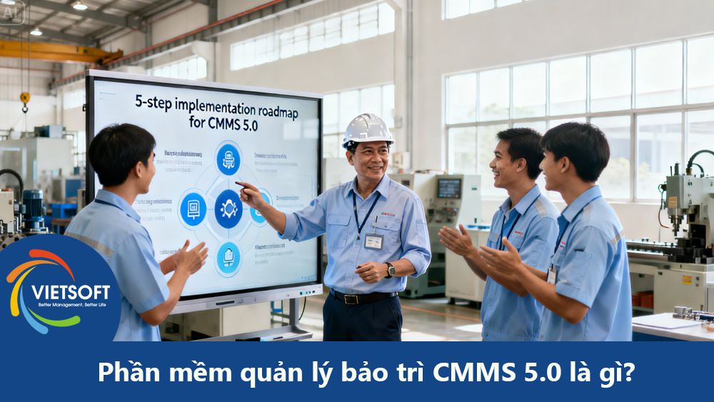 Quy trình triển khai hệ thống quản lý bảo trì CMMS 5.0