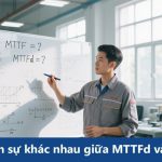 So sánh sự khác nhau giữa MTTFd và MTTF