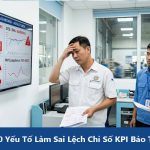 10 Yếu Tố Làm Sai Lệch Chỉ Số KPI Bảo Trì: Cách Nhận Biết – Khắc Phục Trong Thực Tế
