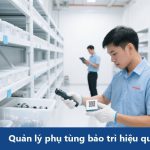 Quản lý phụ tùng bảo trì hiệu quả
