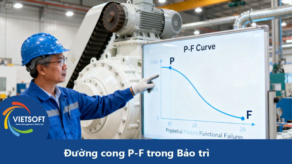 Đường cong P-F trong Bảo trì: Khái niệm, Vai trò và Ứng dụng Thực tiễn