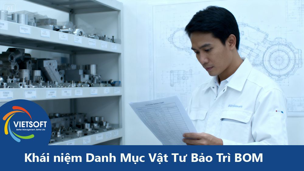Khái niệm Danh Mục Vật Tư Bảo Trì BOM là gì?