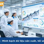SmartTrack – Minh bạch dữ liệu sản xuất, tối ưu hiệu suất vận hành