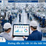 Hướng dẫn chi tiết 16 tổn thất lớn trong TPM: Nhận diện và giảm lãng phí trên nhà máy