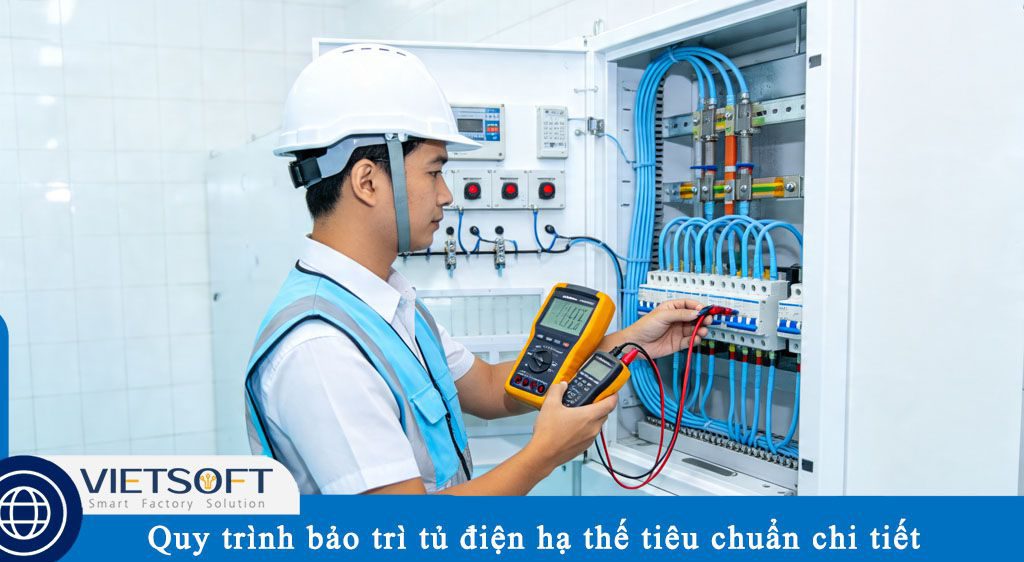 Quy trình bảo trì tủ điện hạ thế tiêu chuẩn chi tiết từ A-Z 2026