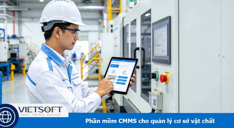 Phần mềm CMMS cho quản lý cơ sở vật chất